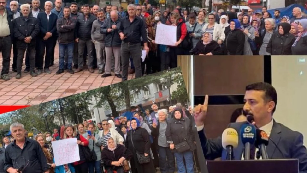 Bursa Mustafakemalpaşa TOKİ mağdurlarının isyanını TBMM'de -