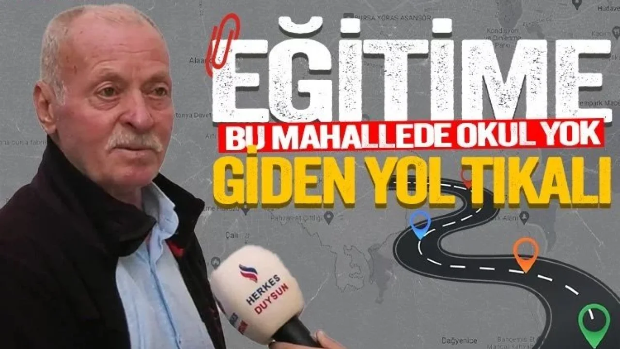 Demirci Mahallesi’nden eğitim çığlığı: Lise istiyoruz! -
