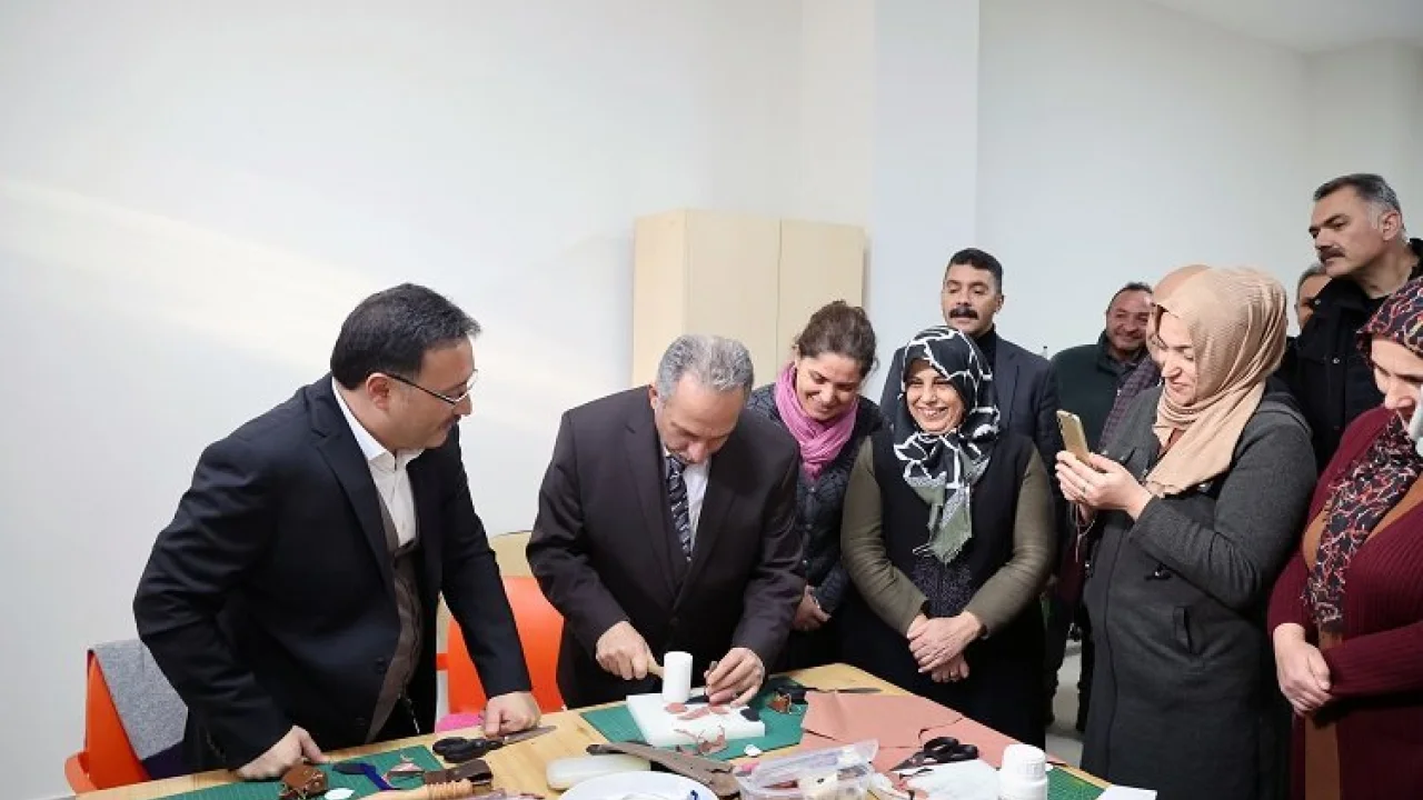 Destek Kayseri Talas'tan üretim kadınlardan -