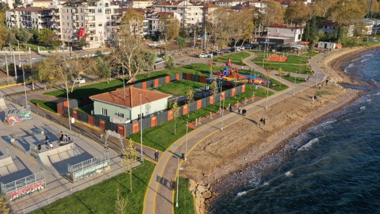 Kocaeli'nin Yarımca sahil parkı çok güzel oldu -
