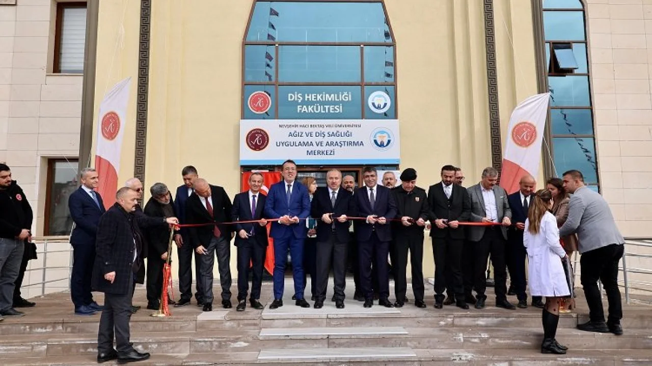 Nevşehir Ağız ve Diş Sağlığı Uygulama Merkezi açıldı -