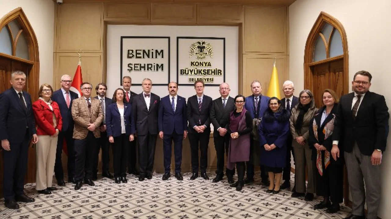 AB Büyükelçilerinden UCLG Başkanı Altay’a ziyaret -