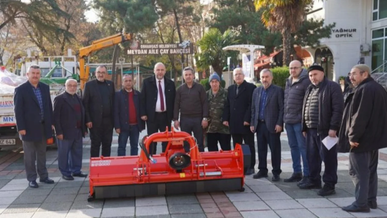 Bursa Büyükşehir'den kırsala destek sürüyor -