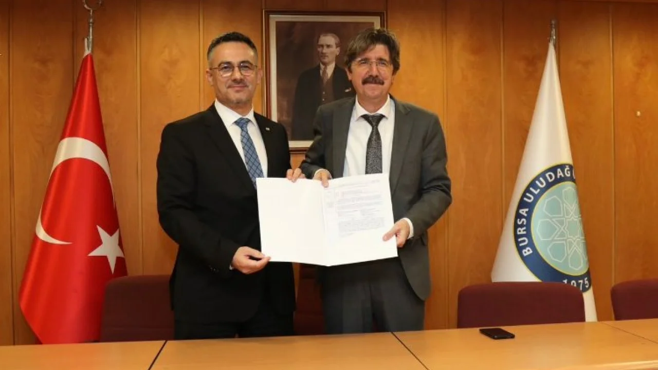 Bursa'da Uludağ'dan Teknik Üniversite'ye patent devri -
