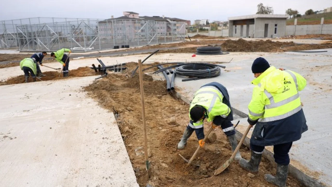 Çayırova Millet Bahçesi'ne bin 500 ağaç -