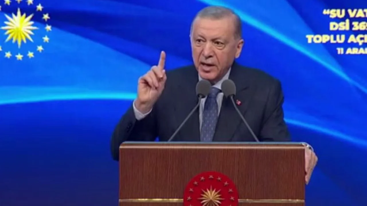 Cumhurbaşkanı Erdoğan'dan DSİ'nin 369 tesisine toplu açılış -