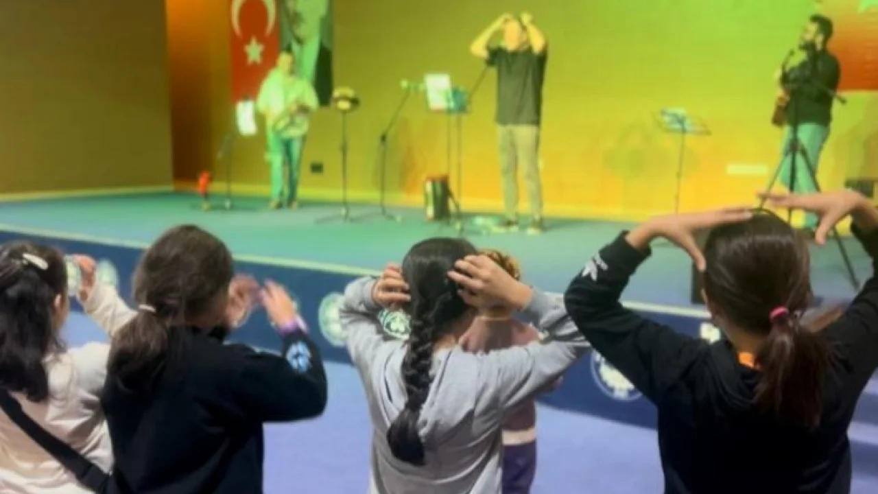 Dilovası çocuklar doyasıya eğlendi -