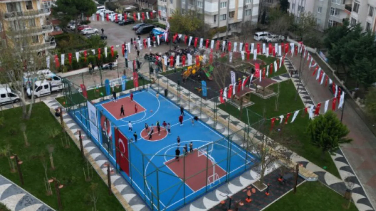 İstanbul Silivri yeni park ve spor alanına kavuştu -