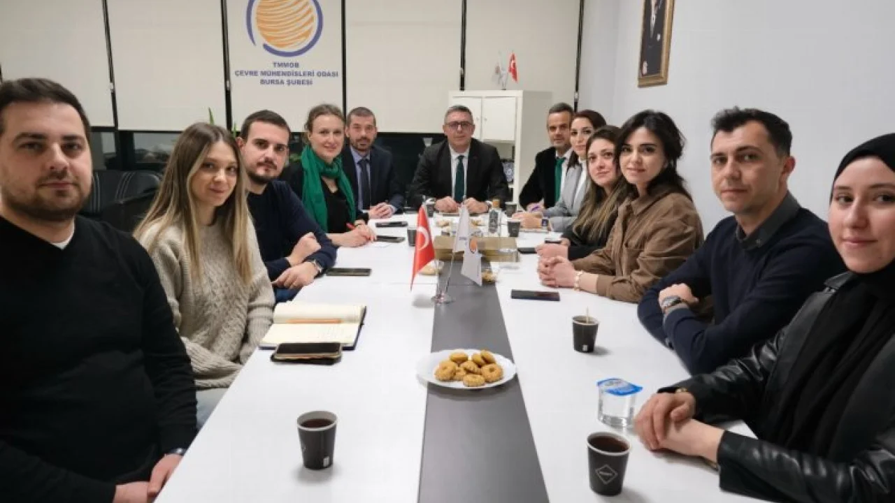 Bursa'da Çevre Mühendisleri görev bölümü yaptı -