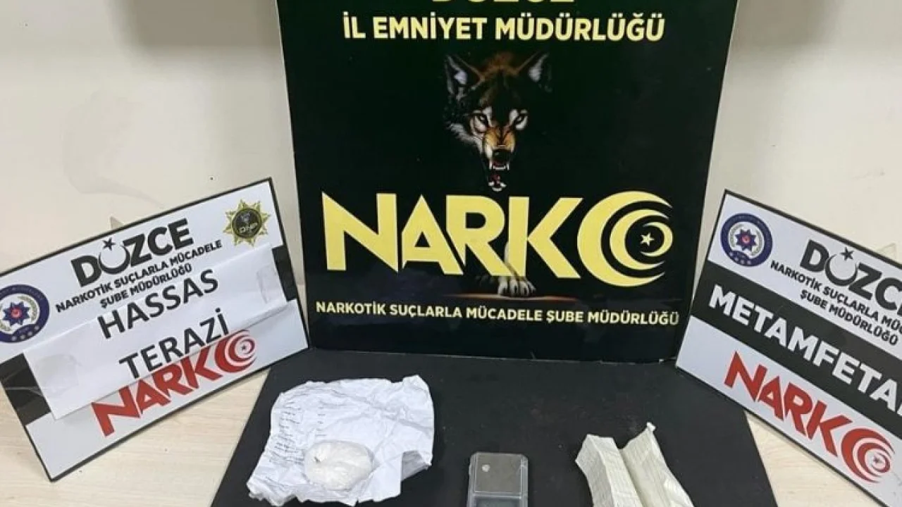 Düzce Anadolu Otoyolu'nda uyuşturucu operasyonu -