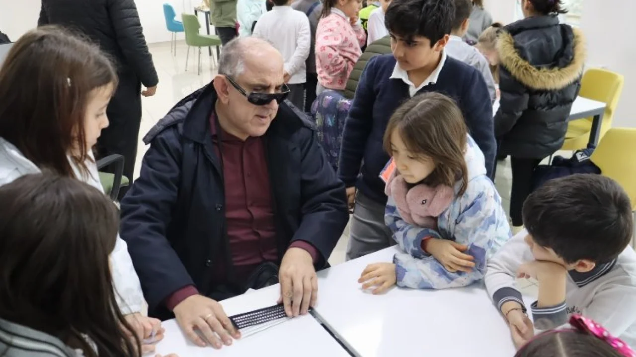 İZGİM’de Braille Alfabesi farkındalığı -