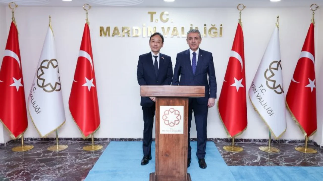 Japonya Büyükelçisi Katsumata Takahiko, Mardin Valisini ziyaret etti -