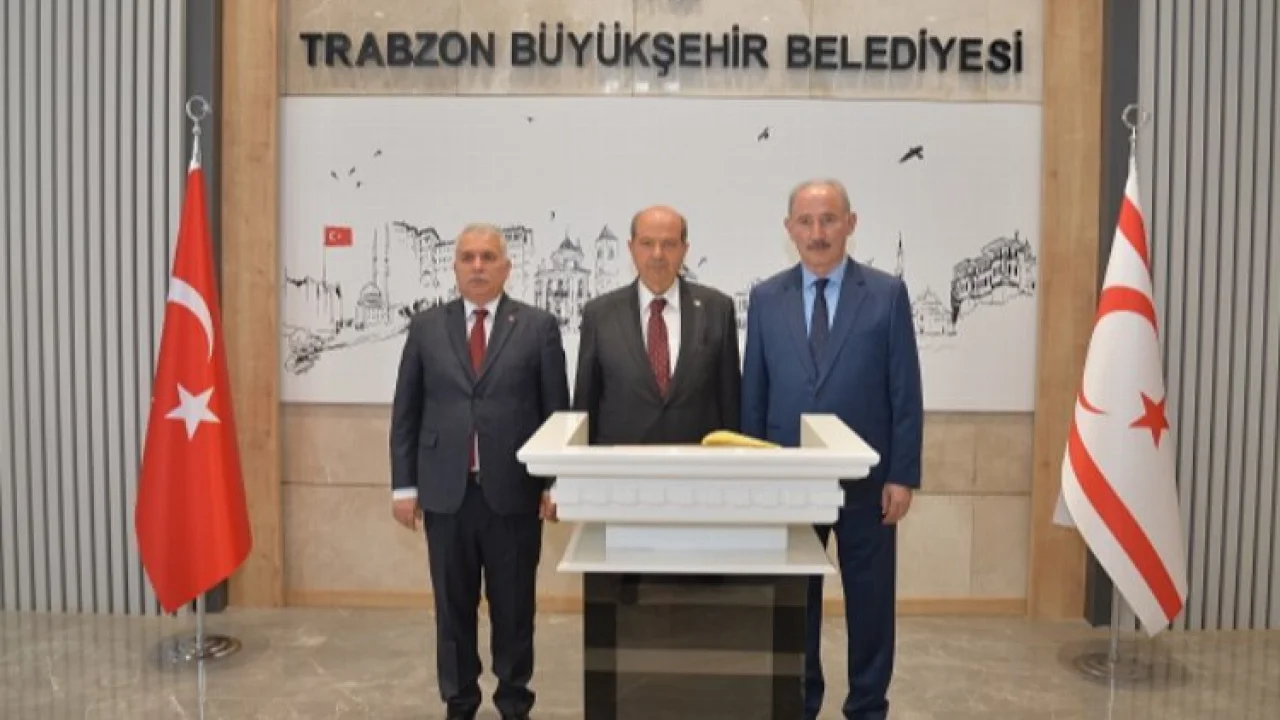 KKTC Cumhurbaşkanı Ersin Tatar'dan Trabzon ziyareti -