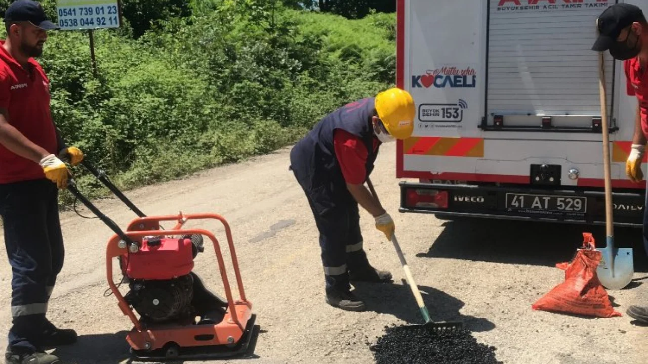 Kocaeli kırsal mahalleleri hizmete doydu -