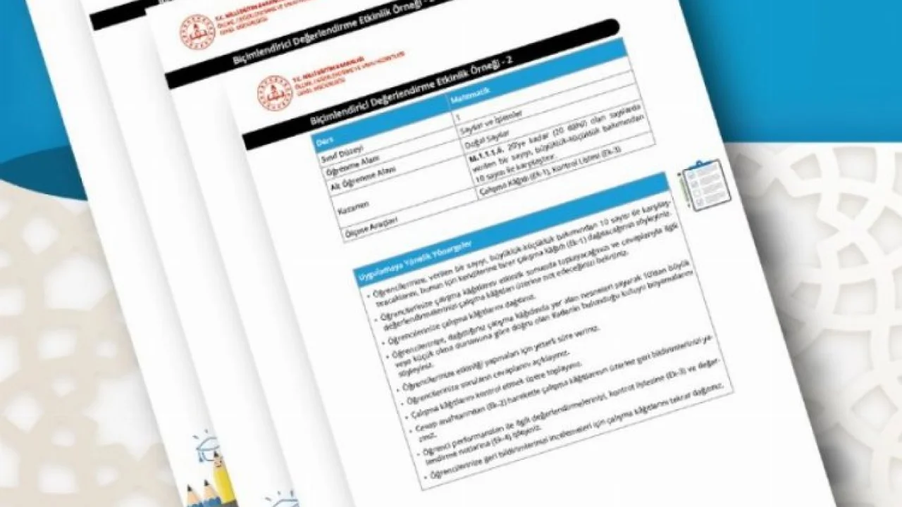 MEB, ilkokul Türkçe dersi için yeni etkinlik örnekleri yayımladı -