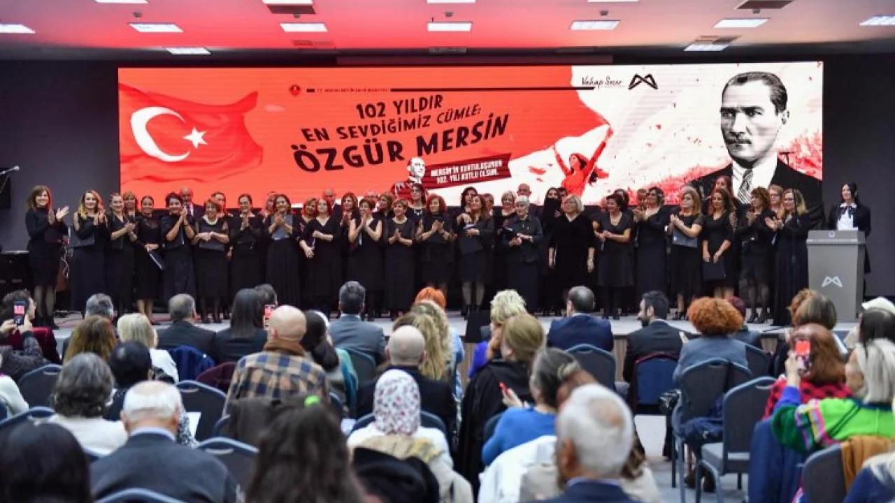 Mersin'de kurtuluş coşkusu -