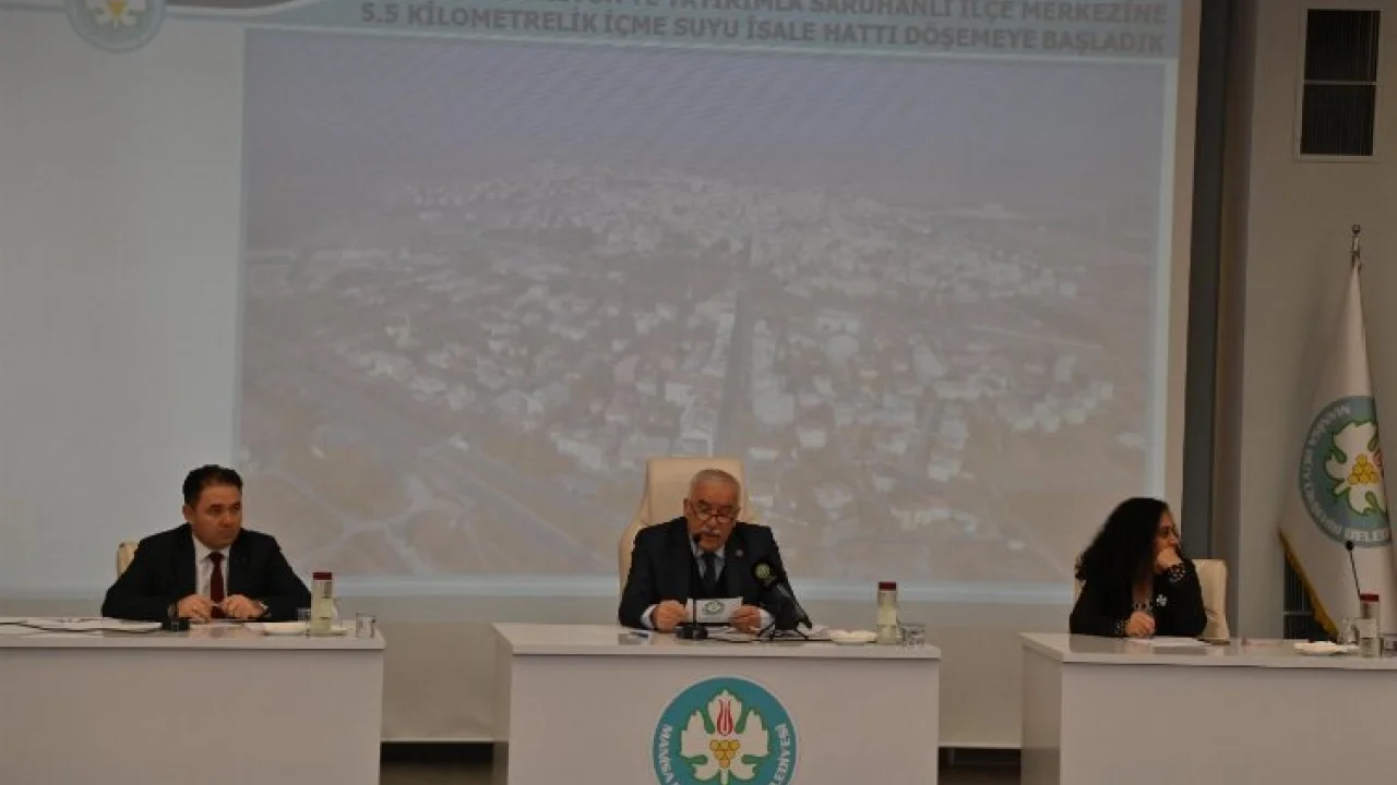 Saruhanlı’ya 29 Milyon TL’lik içme suyu yatırımı -