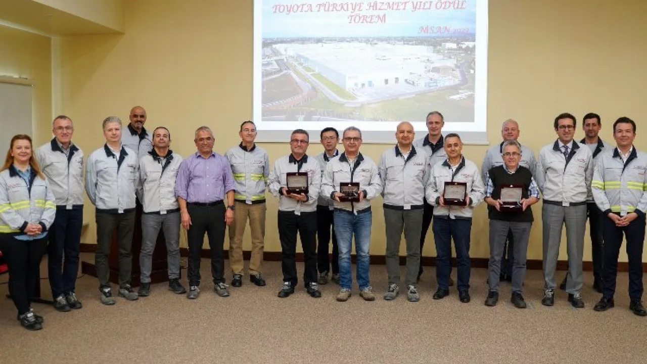 Toyota uzun yılların emeklerini ödüllendirdi -