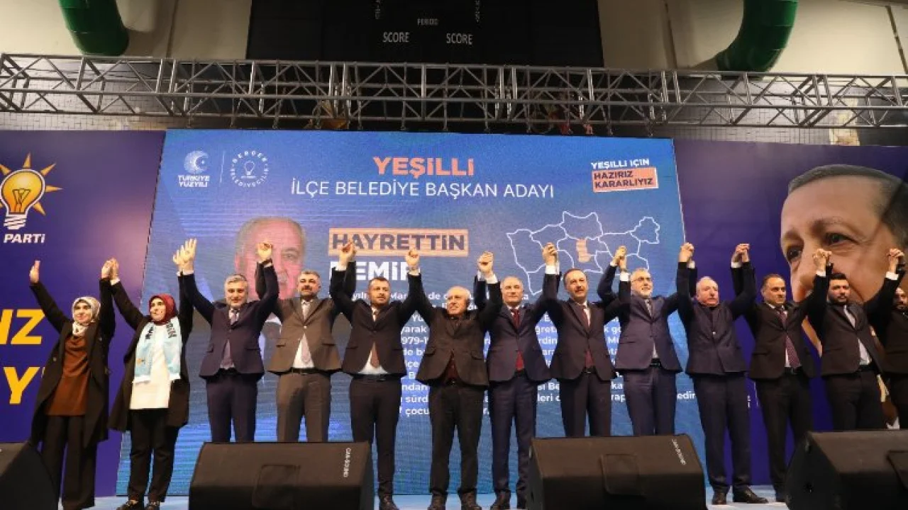 Bakanlar Mardin'de aday tanıtım programına katıldı -