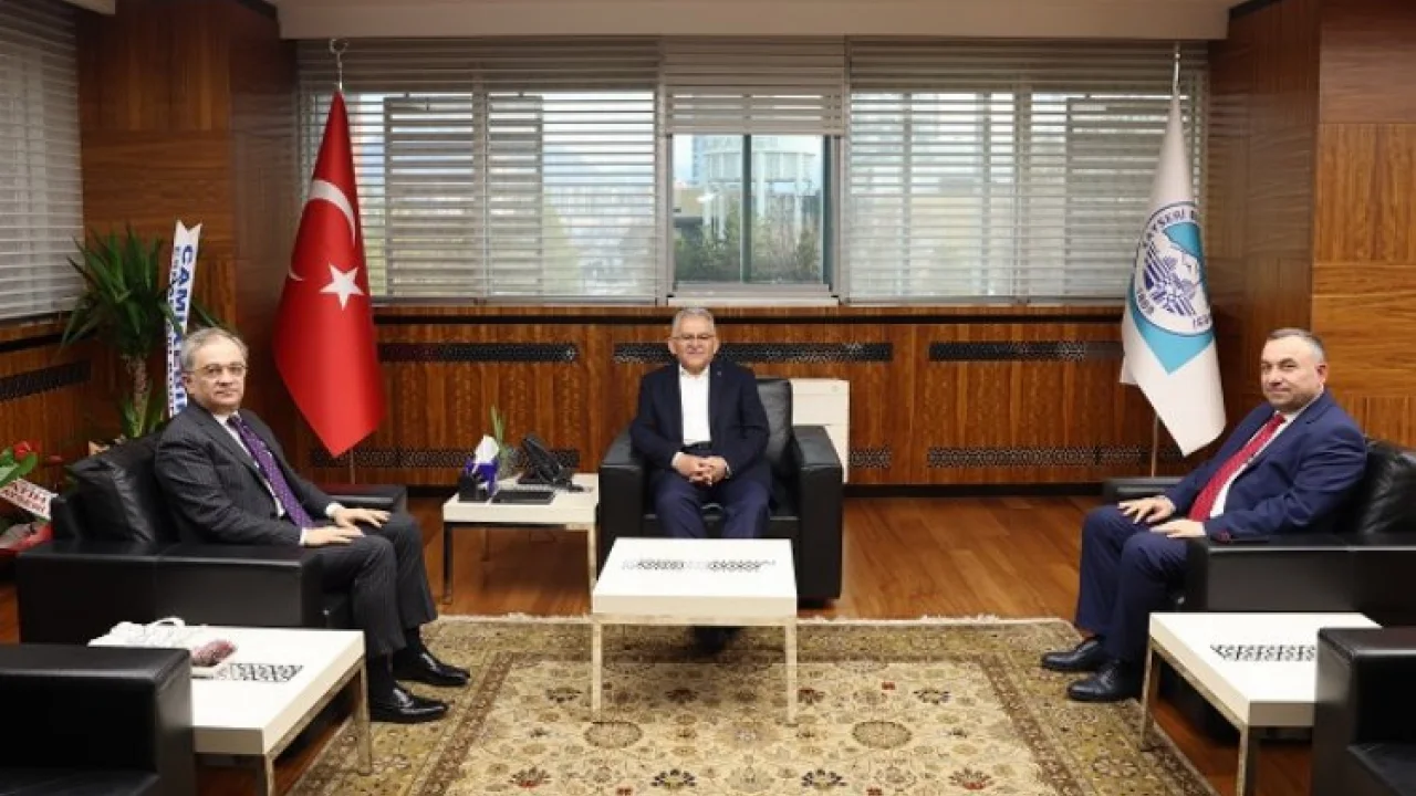 Başkan Büyükkılıç’a TBB Genel Sekreteri Baraçlı’dan ziyaret -