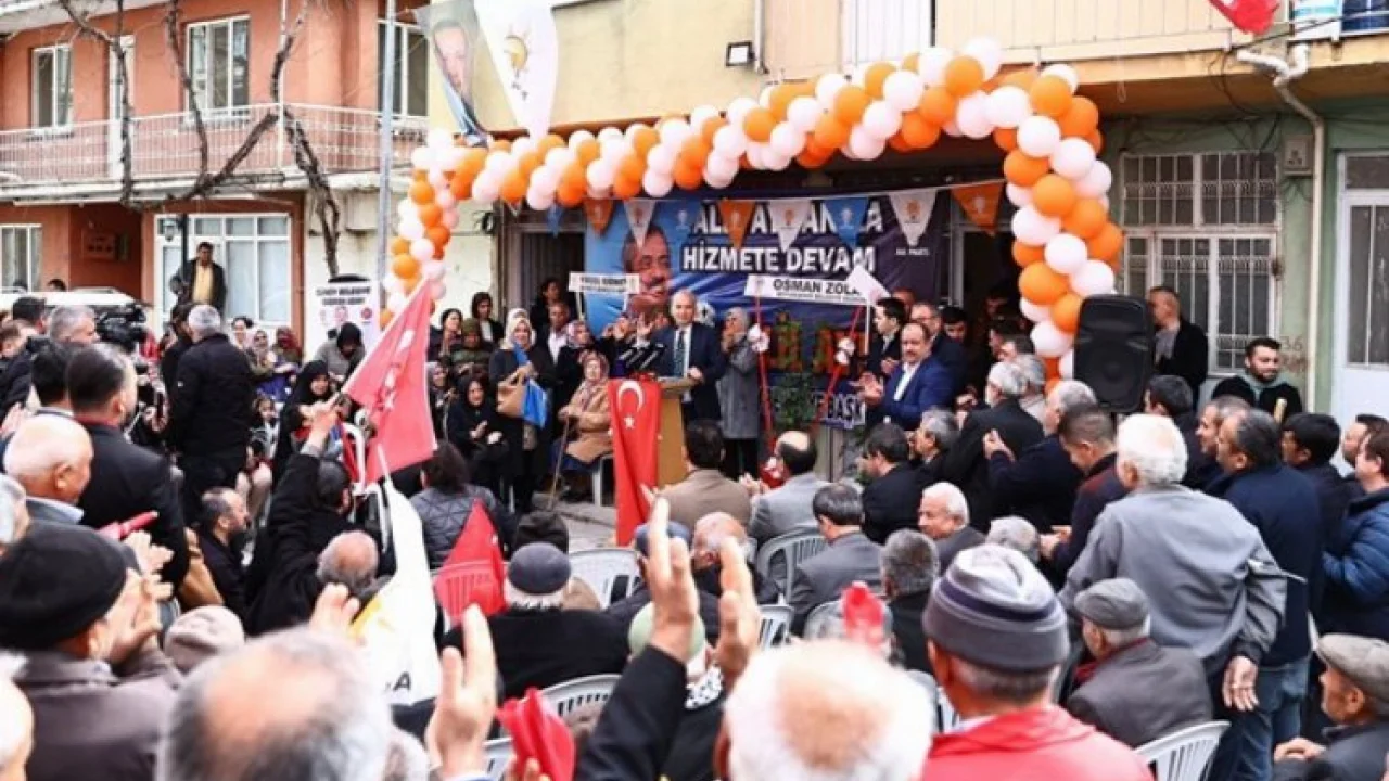 Başkan Zolan’a manili sevgi gösterisi -