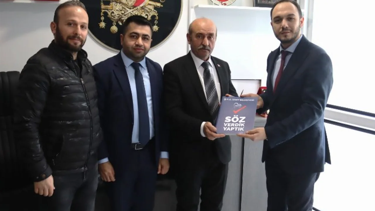 Bayburtlular Derneği’ne İzmit Belediyesinden ziyaret -