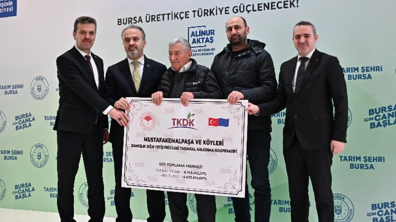 Bursa Büyükşehir'den tarıma tam destek -