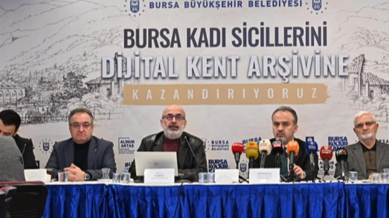Bursa kent arşivi Osmanlı tarihine ışık tutacak -