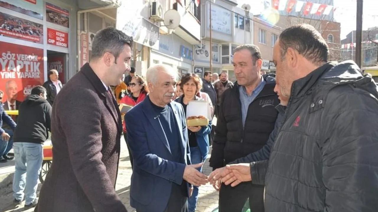 CHP Keşan'dan Miraç Kandili ziyaretleri -