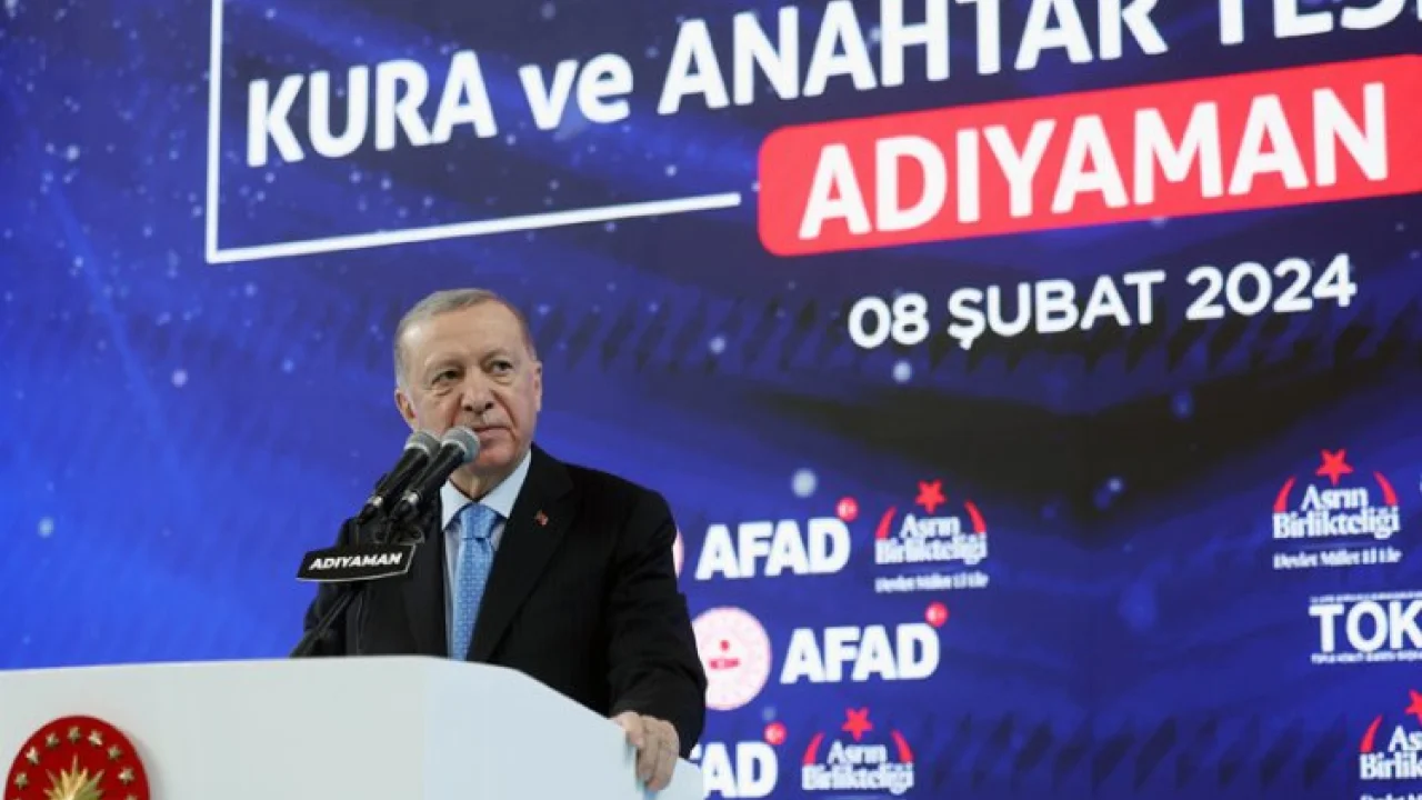 Cumhurbaşkanı Erdoğan: "Tutmadığımız sözü vermeyiz" -