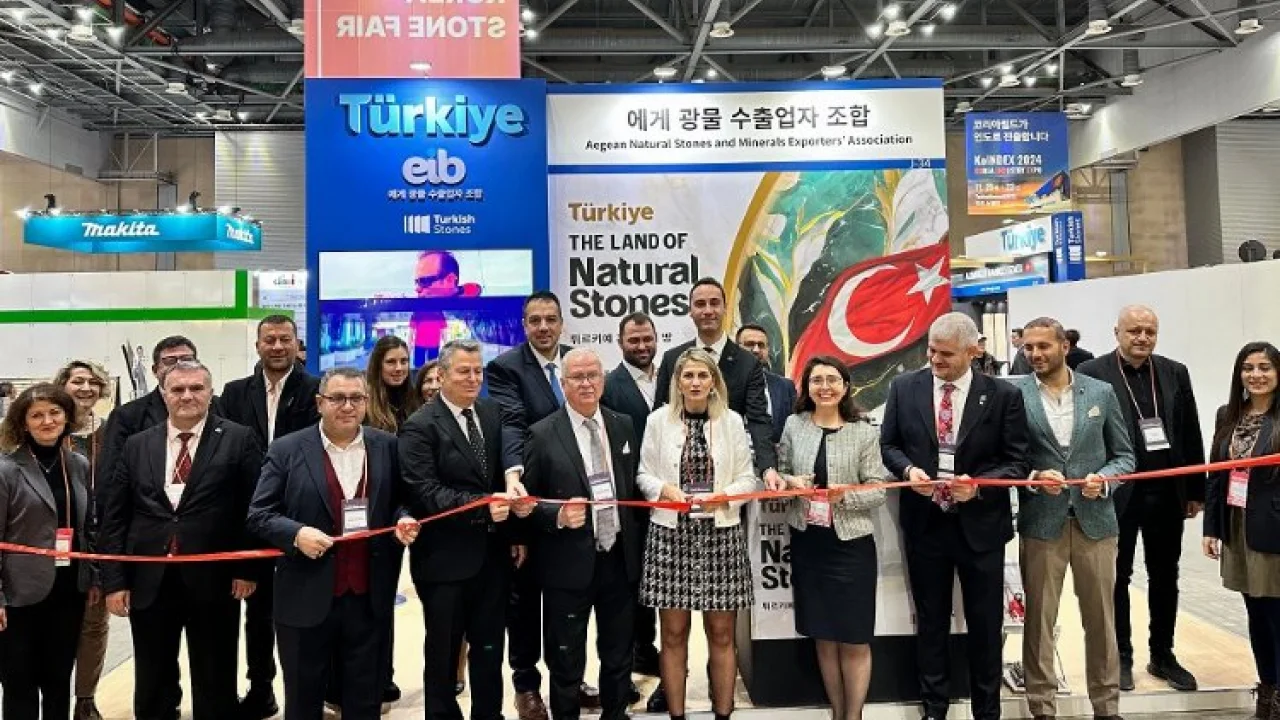 Egeli doğal taş ihracatçılarından dev iş birliği -