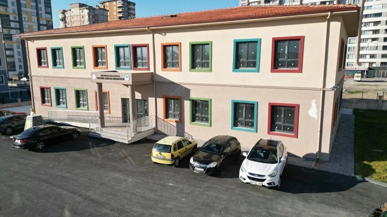 Kayseri Melikgazi'den çifte okul açılışı -