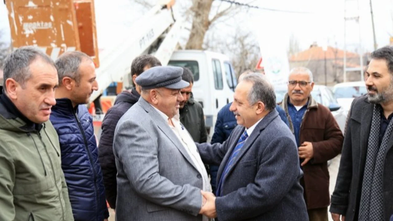 Kayseri Talas'tan kırsala sosyal tesisler -
