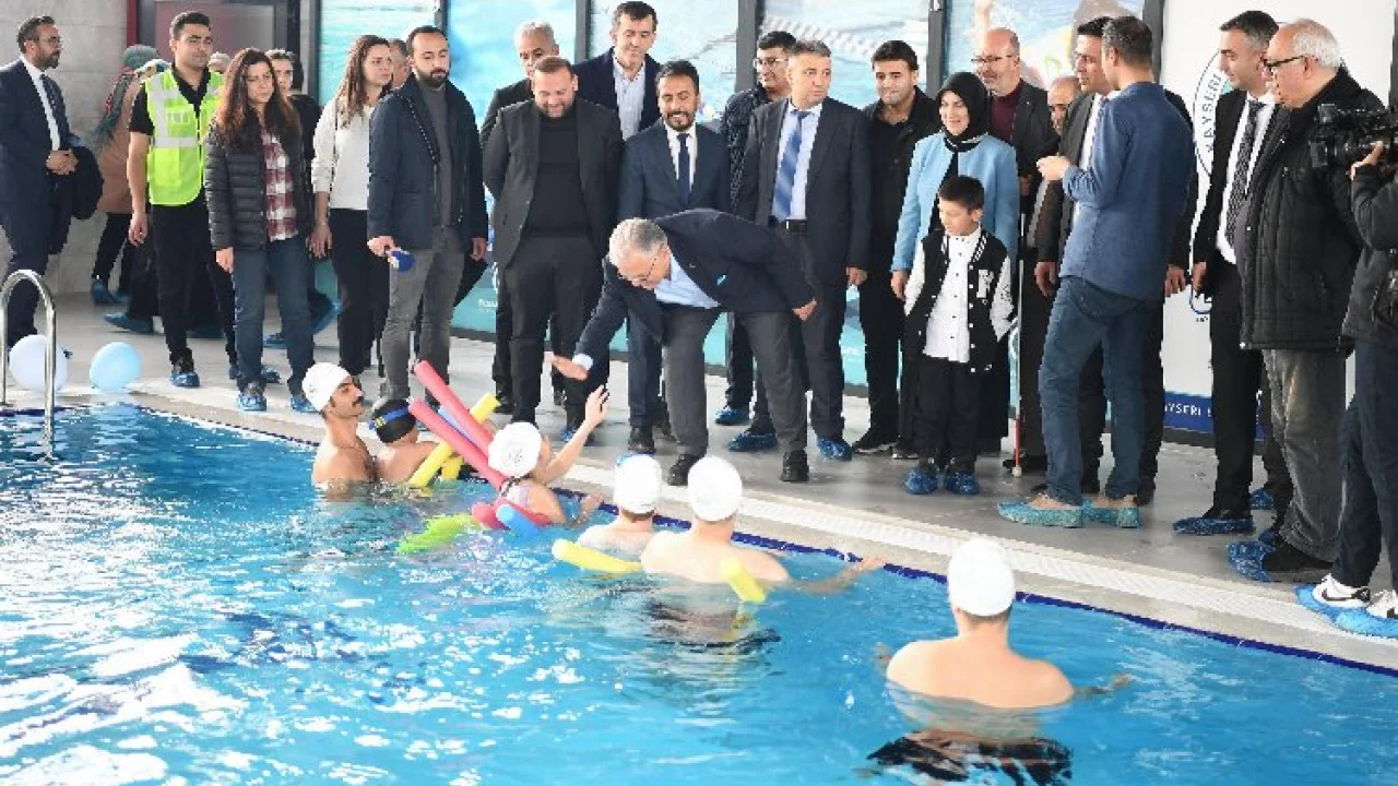 Kayseri'ye Engelsiz Yaşam Merkezi Havuz Kompleksi kazandırıldı -