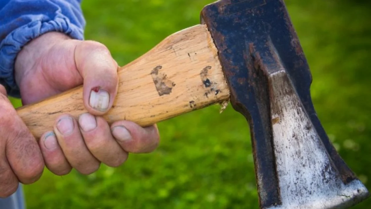 Keşan'da baltalı saldırı : 1 yaralı -