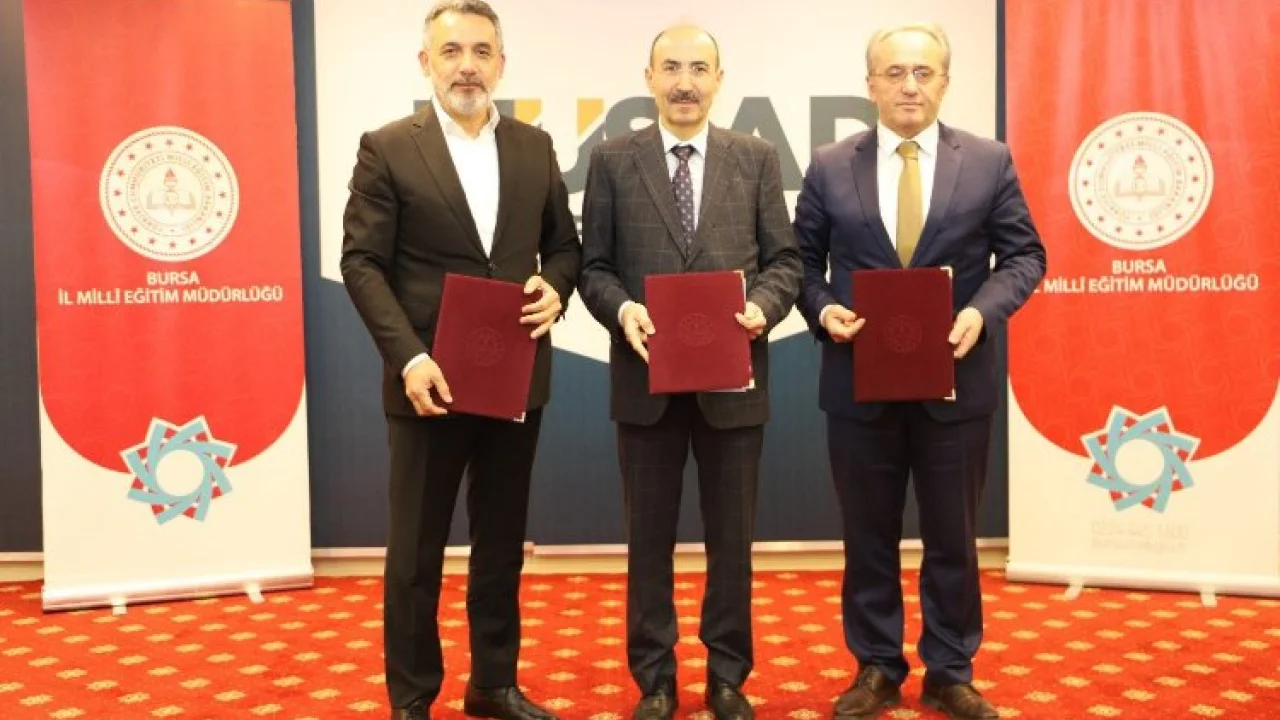 MÜSİAD Bursa’dan mesleki eğitime destek -
