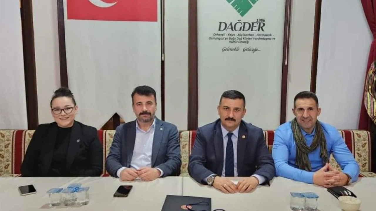 Türkoğlu ve Özeller Dağder’i ziyaret etti -