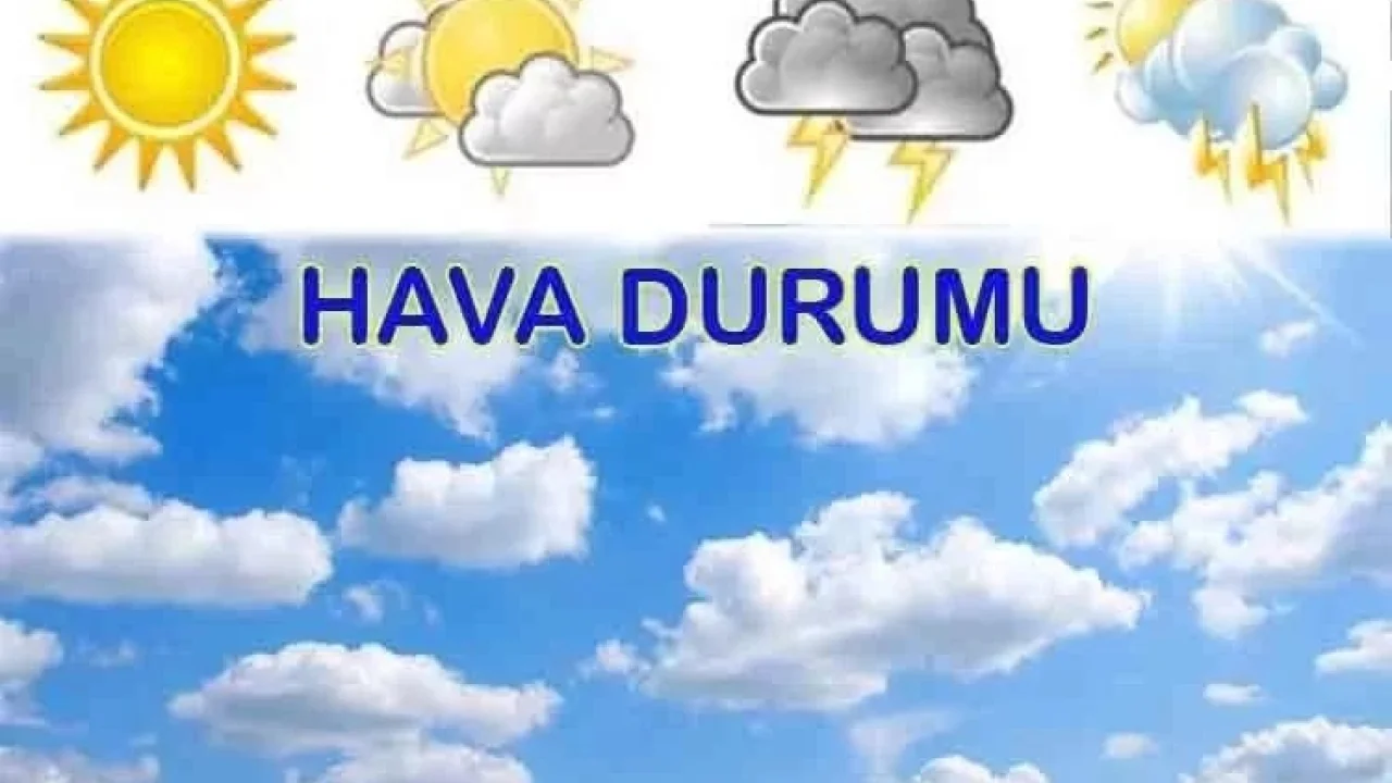 Ülkemizde bugün hava durumu -