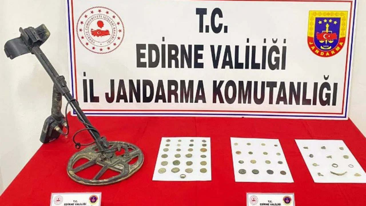 Uzunköprü'de tarihi eser kaçakçılığı operasyonu -