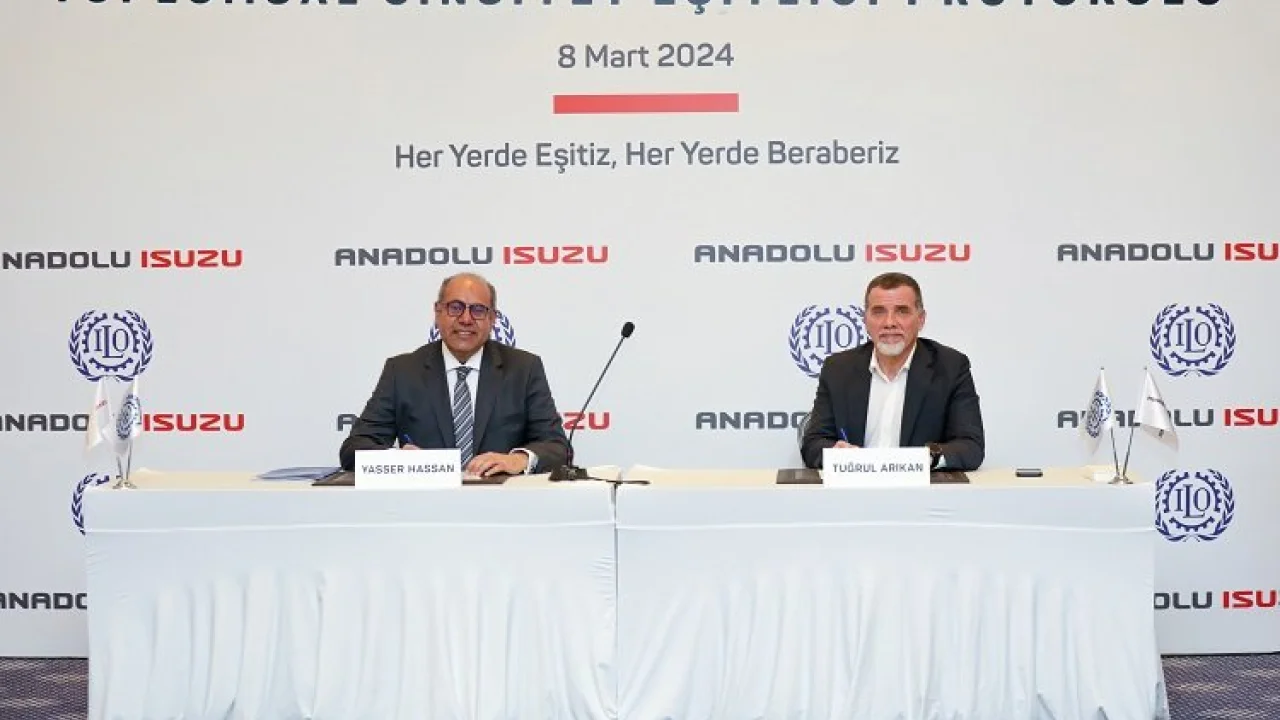 Anadolu Isuzu ve ILO cinsiyet eşitliği için iş birliği yaptı -