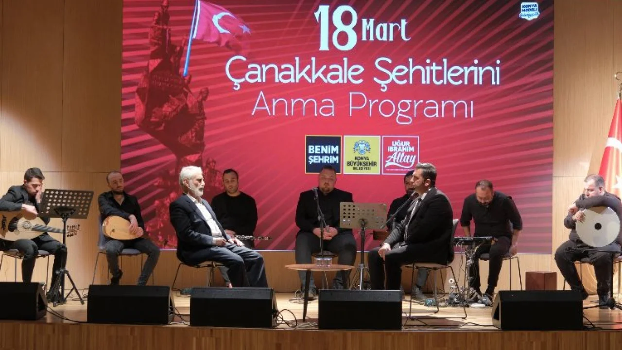 Çanakkale Şehitleri Konya'da anıldı -