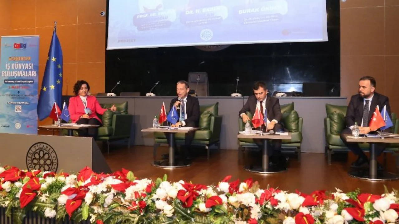 ENHANCER projesi Kayseri'de iş dünyasını buluşturdu -
