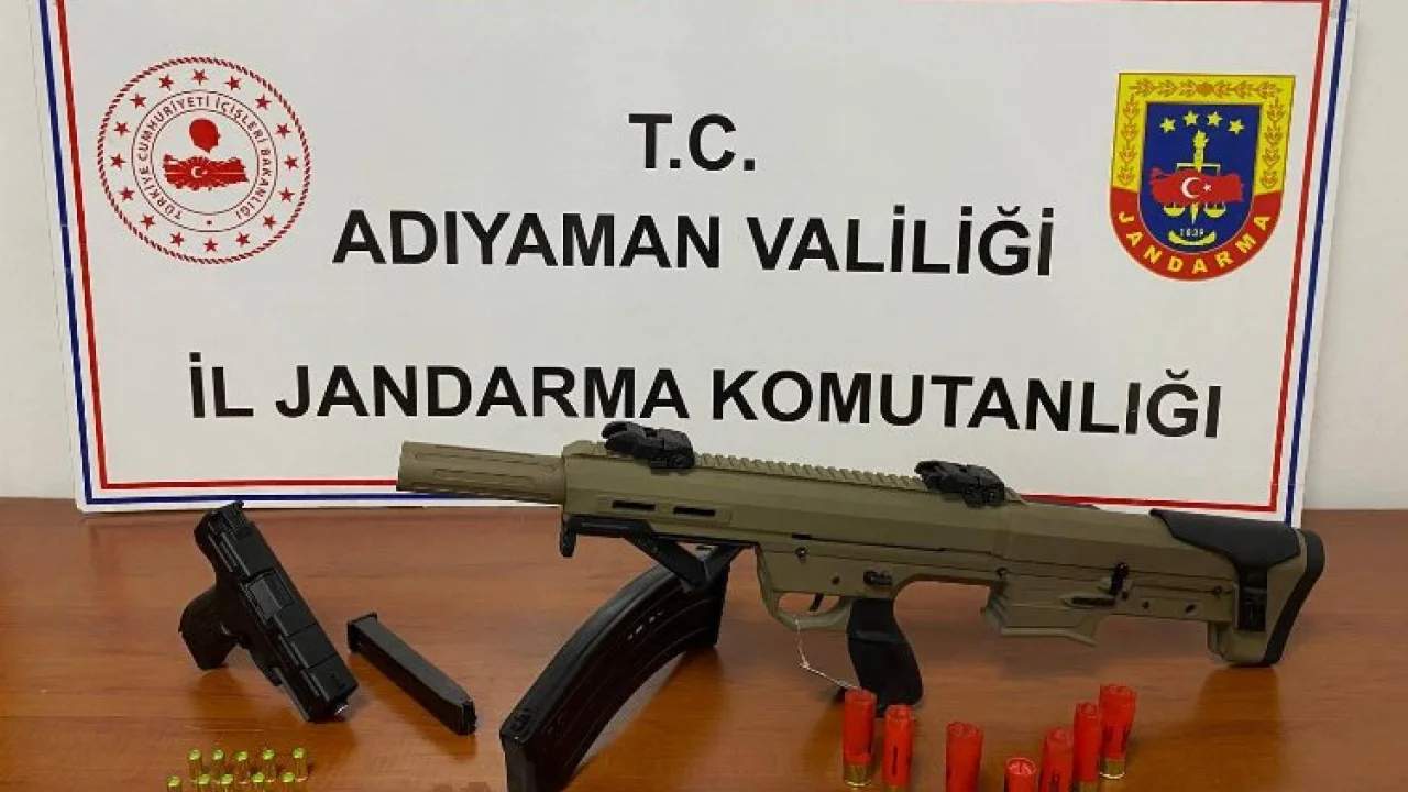 Adıyaman'da düğünde havaya ateşe gözaltı -