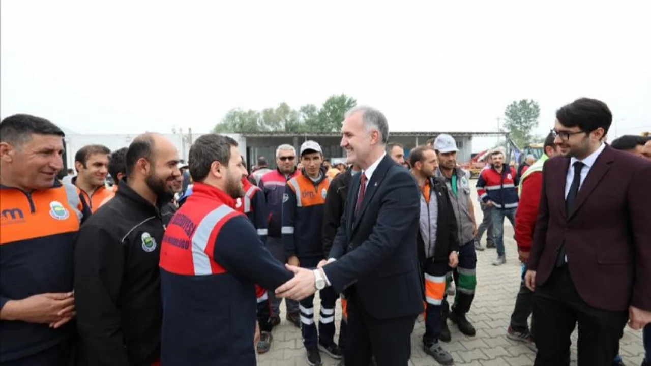 Başkan Taban: "Tüm çalışanlarımıza teşekkür ediyorum” -