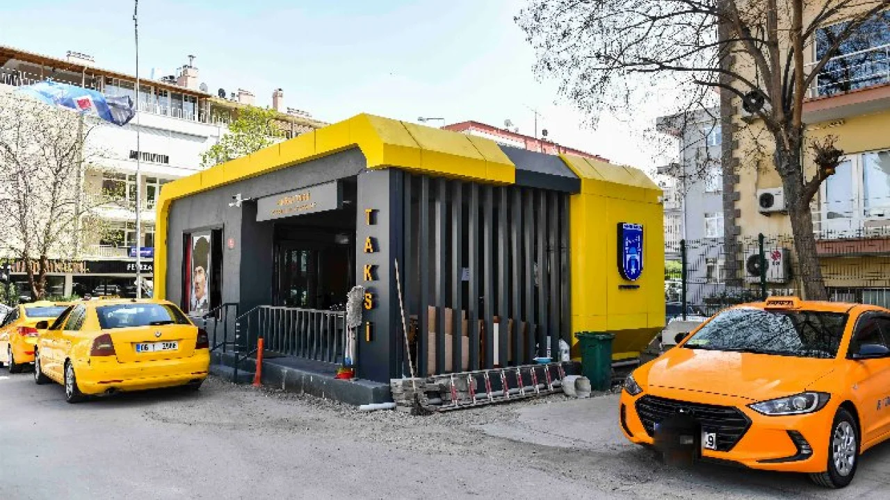 Başkentte modern taksi durağı sayısı artıyor -