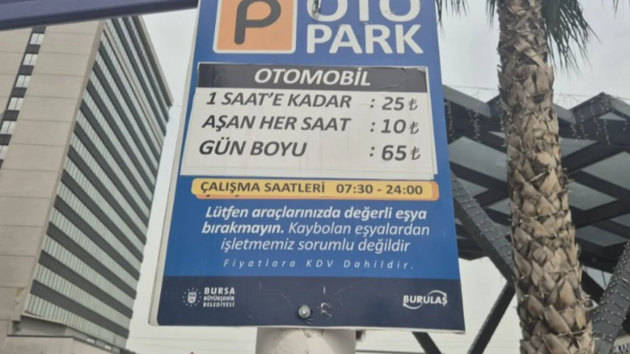 Bursa’da kamuya ait caddelerden alınan otopark ücreti kaldırılacak mı? -