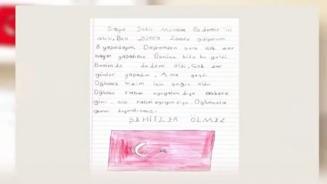 Pençe Kilit kahramanlarının ailelerine Sakarya'dan duygulandıran mektup -