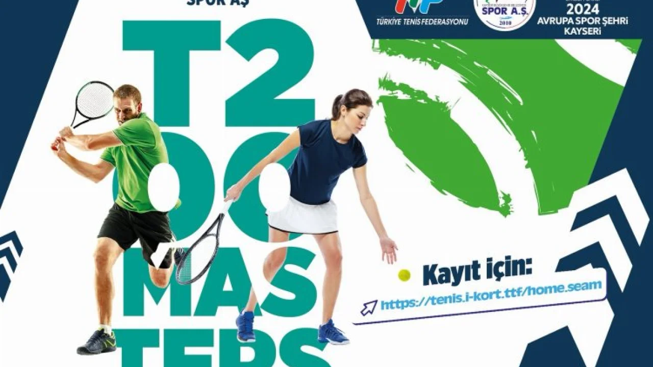 Avrupa spor şehri Kayseri, Tenis Turnuvası’na ev sahipliği yapacak -