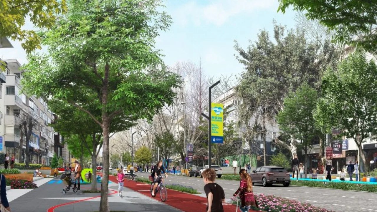 Bağdat Caddesi yenileniyor -