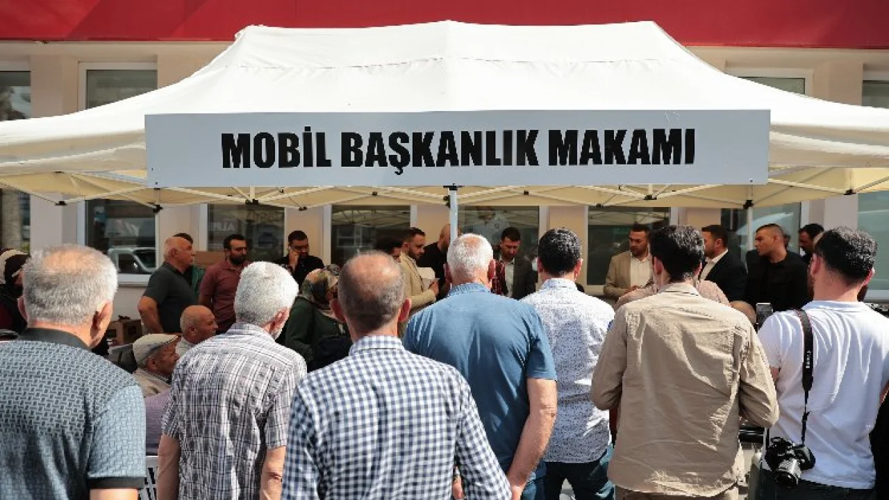 Başkan Arı ‘Mobil Başkanlık Ofisi’ uygulaması ile gönülleri fethediyor -